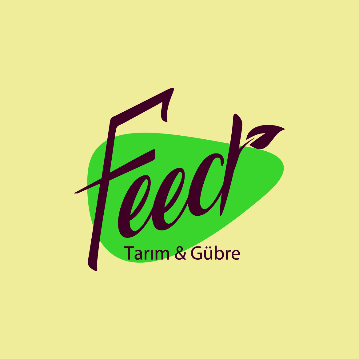 Feed Tarım Gübre Logo Tasarımı